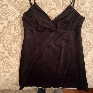 Crushed velvet tank
